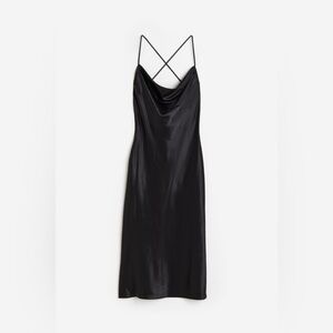 Satin Slip Dress - H&M